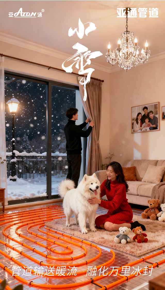 小雪 | 管道輸送暖流，融化萬里冰封